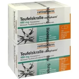 TEUFELSKRALLE-RATIOPHARM tablety potažené filmem, 200 ks