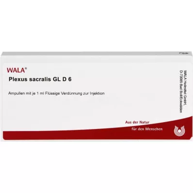 PLEXUS SACRALIS GL D 6 ampulí, 10X1ml