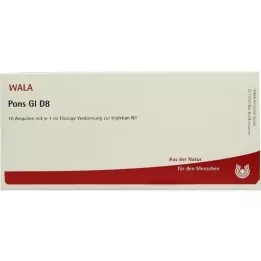 PONS GL D 8 ampulí, 10X1 ml