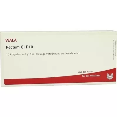 RECTUM GL D 10 ampulí, 10X1 ml