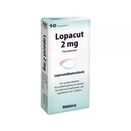 LOPACUT 2 mg potahované tablety, 10 ks