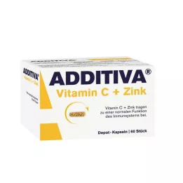 ADDITIVA Vitamin C Depot 300 mg kapsle, 60 ks