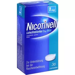 NICOTINELL Sucking Tablets 1 mg máta, 36 ks