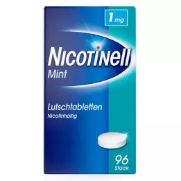NICOTINELL Pastilky 1 mg Máta, 96 ks