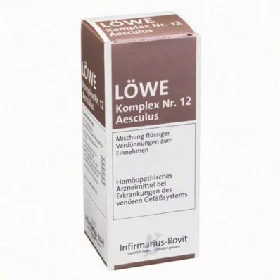 LÖWE KOMPLEX No.12 Aesculus kapky, 100 ml