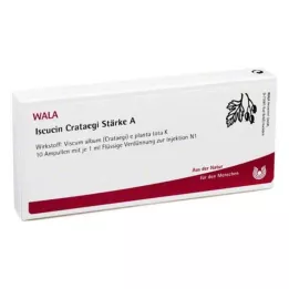 ISCUCIN crataegi ampule síly A, 10X1 ml