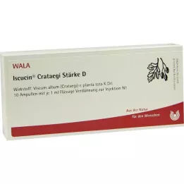 ISCUCIN crataegi Strength D ampule, 10X1 ml