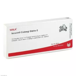 ISCUCIN crataegi Strength E Ampule, 10X1 ml