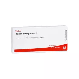 ISCUCIN crataegi Strength G ampule, 10X1 ml