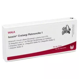 ISCUCIN crataegi potence série I ampule, 10X1 ml