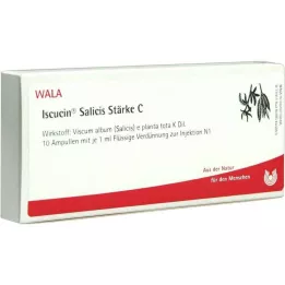 ISCUCIN salicis Síla C Ampule, 10X1 ml