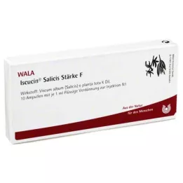 ISCUCIN salicis Síla F Ampule, 10X1 ml