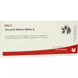 ISCUCIN salicis Síla G ampule, 10X1 ml