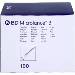 BD MICROLANCE Kanyla 26 G 3/8 0,45x10 mm, 100 ks