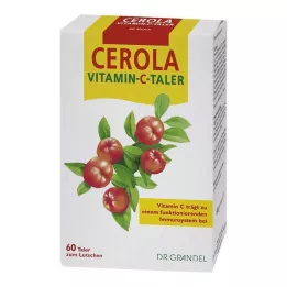 CEROLA Vitamin C Taler Grandel, 60 ks