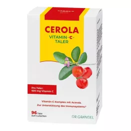CEROLA Vitamin C Taler Grandel, 96 ks