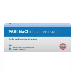 PARI Ampulky s inhalačním roztokem NaCl, 20X2,5 ml