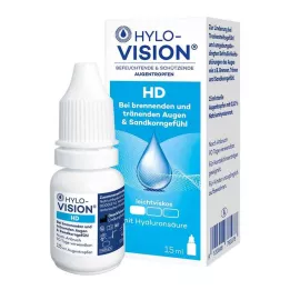 HYLO-VISION HD Oční kapky, 15 ml