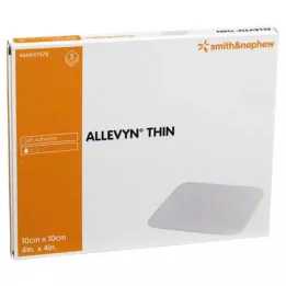 ALLEVYN Tenký 10x10 cm tenký obvaz na rány, 5 ks