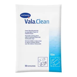VALACLEAN Fóliové mycí rukavice, 50 kusů