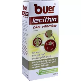 BUER LECITHIN plus vitamíny kapaliny, 500 ml