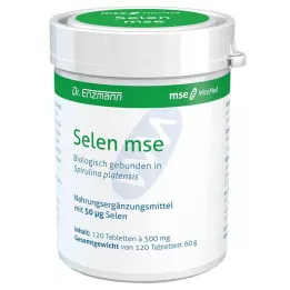SELEN MSE 50 µg tablety, 120 ks
