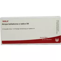 ATROPA belladonna e Radix D 6 ampule, 10X1 ml