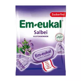 EM-EUKAL Šalvějový bonbón bez cukru, 75 g