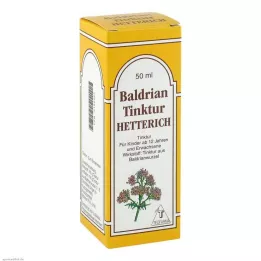 BALDRIANTINKTUR Hetterich, 50 ml