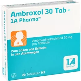 AMBROXOL 30 tabletů Tab-1A Pharma, 20 ks