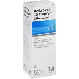 AMBROXOL 30 kapek léčiva, 50 ml