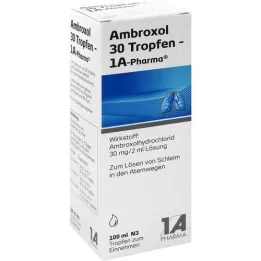 AMBROXOL 30 kapek farmaceutického, 100 ml