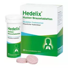 HEDELIX Šumivé tablety proti kašli, 20 ks