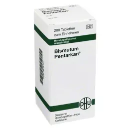 BISMUTUM PENTARKAN Tablety, 200 ks
