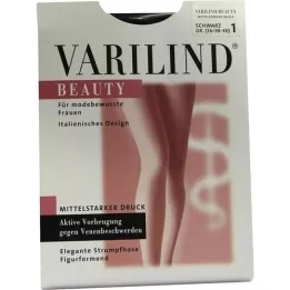 Varilind Beauty Pantyhose Black Gr. 1, 1 ks