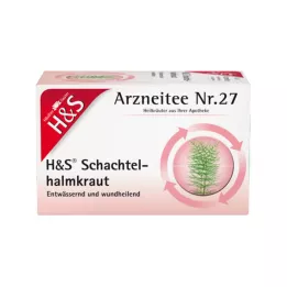 H&amp;S Filtrační sáčky na bylinky přeslička rolní, 20X2,0g