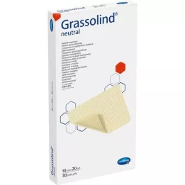 GRASSOLIND masti komprimuje 10x20 cm sterilní, 30 ks