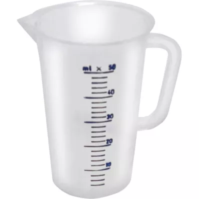 MESSBECHER 50 ml, 1 ks