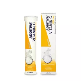 ADDITIVA Vitamin C 1 g šumivé tablety, 20 ks