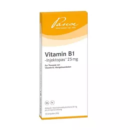 VITAMIN B1 INJEKTOPAS 25 mg injekční roztok, 10X1 ml