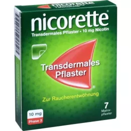NICORETTE TX pflaster 10 mg, 7 ks
