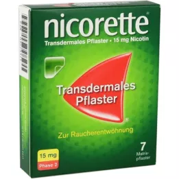 NICORETTE TX PFLASTER 15 mg, 7 ks