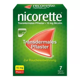 NICORETTE TX Náplast 15 mg, 7 ks