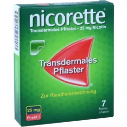 NICORETTE TX PFLASTER 25 mg, 7 ks
