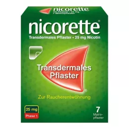 NICORETTE TX Náplast 25 mg, 7 ks