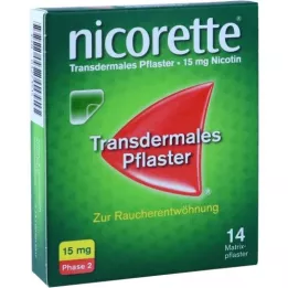 NICORETTE TX PFLASTER 15 mg, 14 ks