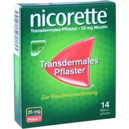 NICORETTE TX PFLASTER 25 mg, 14 ks