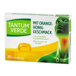 TANTUM VERDE 3 mg pastilky s příchutí pomeranč-med, 20 ks
