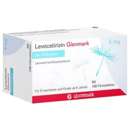 Levocetirin Glenmark 5 mg, 100 ks