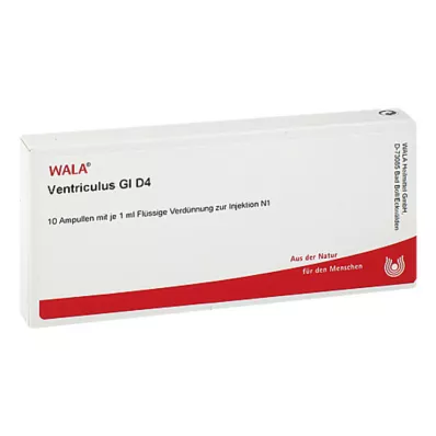 VENTRICULUS GL D 4 ampule, 10X1 ml